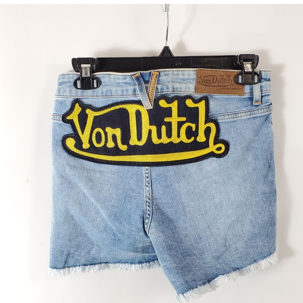 Vintage Authentic Y2K Von Dutch Booty Shorts